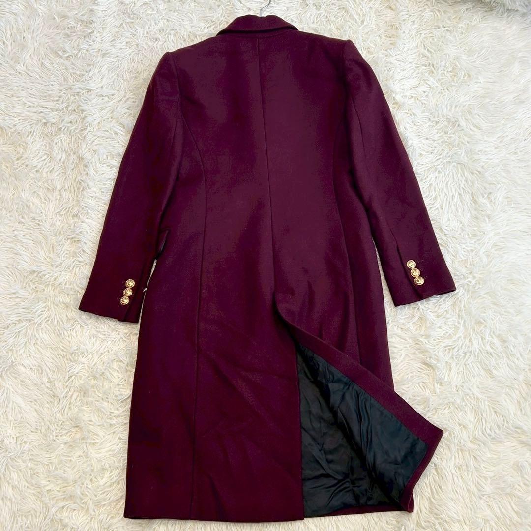 ✨美品✨ ザラ 近年モデル ダブルチェスターコート マンテコ ウール混 金ボタン