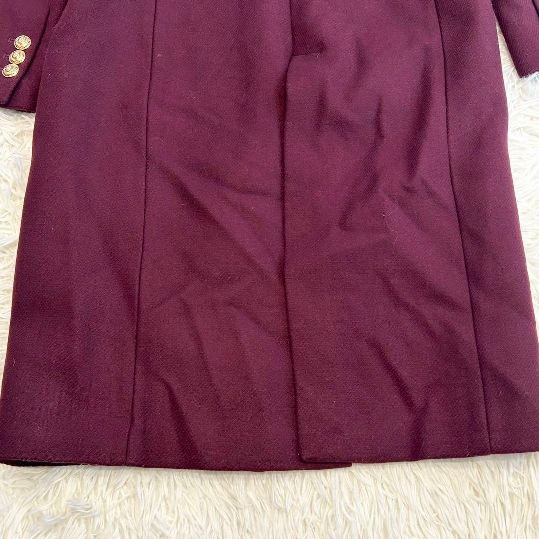 ✨美品✨ ザラ 近年モデル ダブルチェスターコート マンテコ ウール混 金ボタン