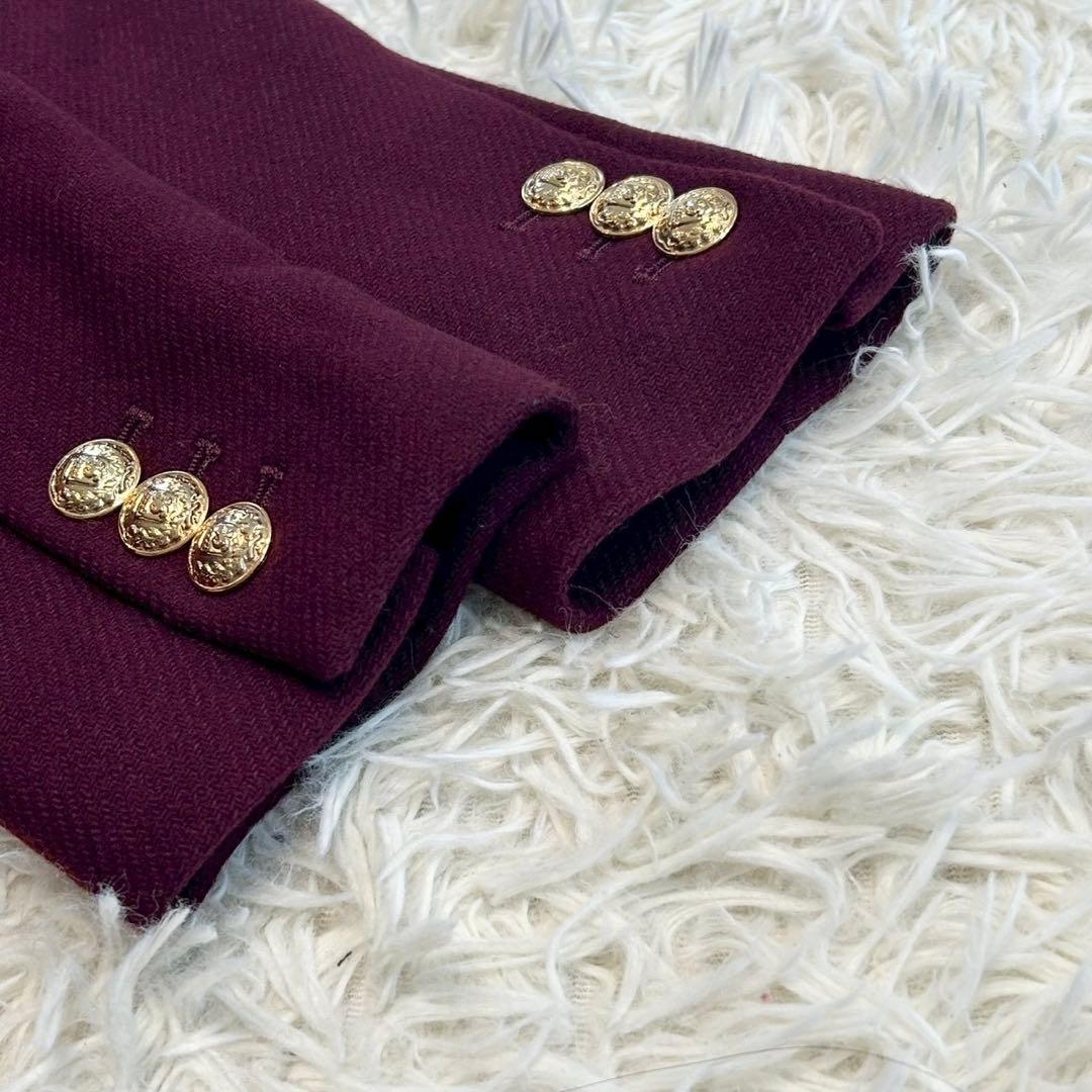 ✨美品✨ ザラ 近年モデル ダブルチェスターコート マンテコ ウール混 金ボタン