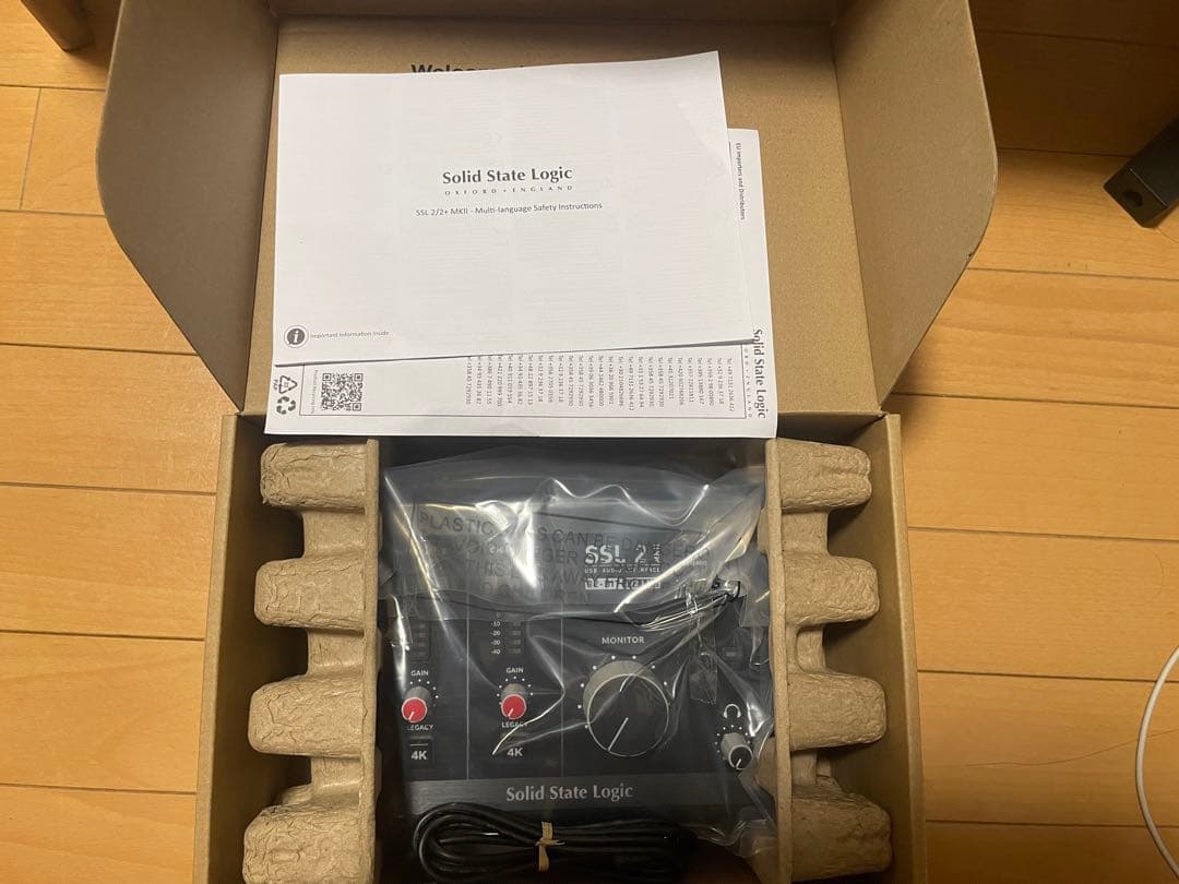 Solid State Logic SSL2 Mk2オーディオインターフェイス