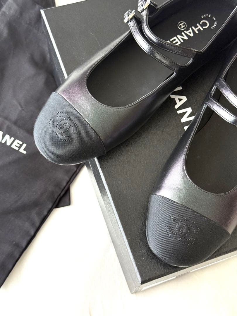 CHANEL バレエシューズ メリージェーン 未使用品40