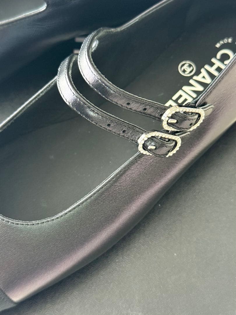 CHANEL バレエシューズ メリージェーン 未使用品40