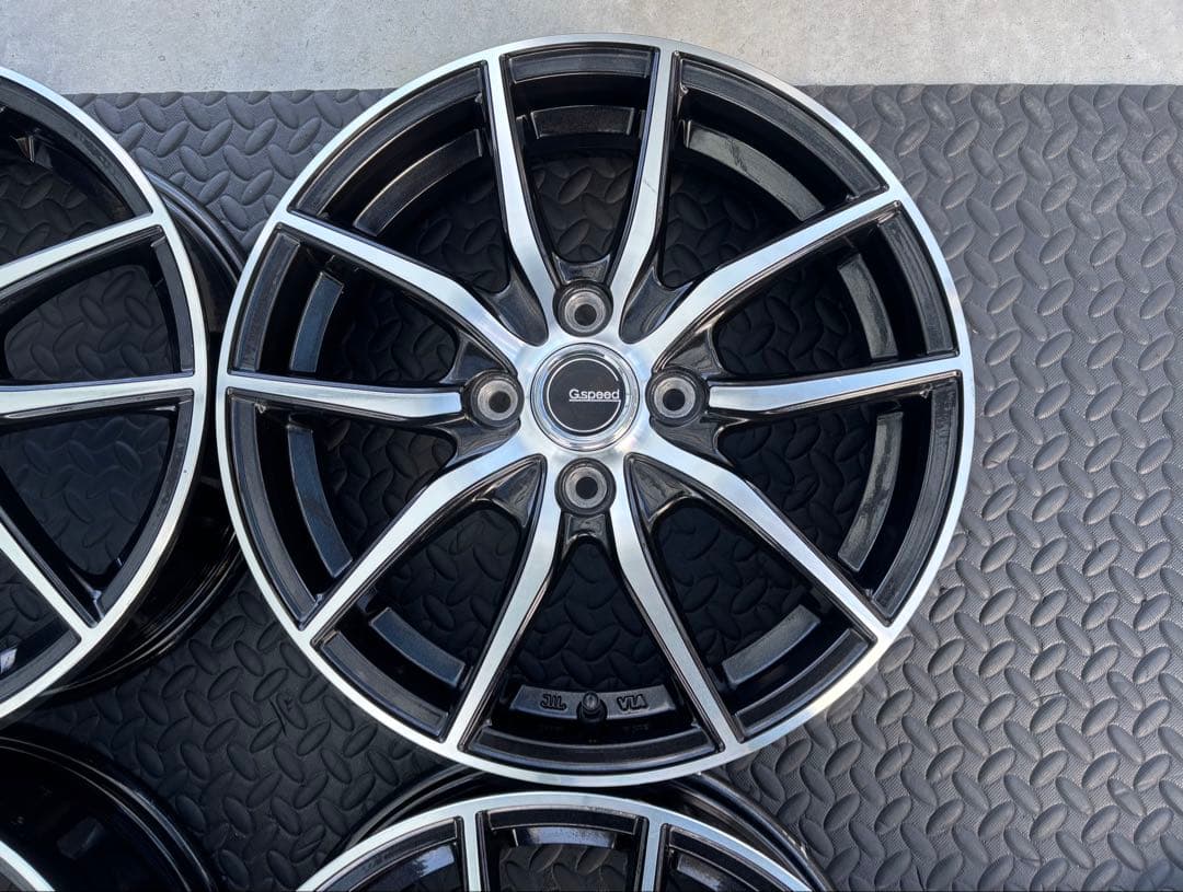 美品 HOT STAFF G.speed P-02 15インチ 4本セット