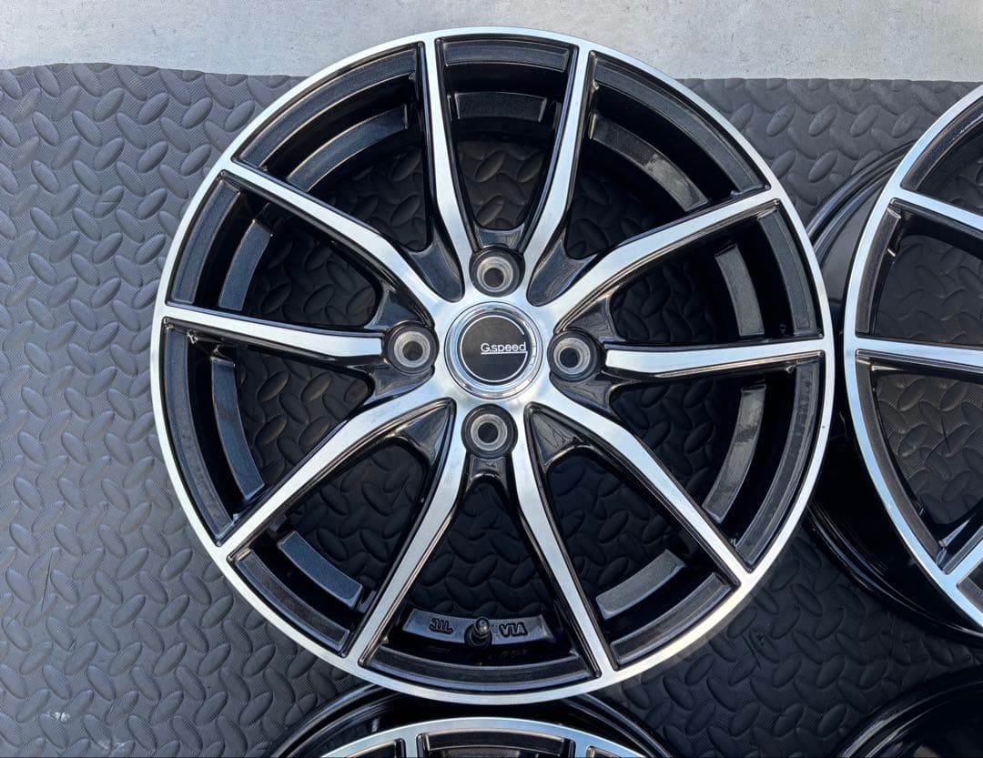 美品 HOT STAFF G.speed P-02 15インチ 4本セット