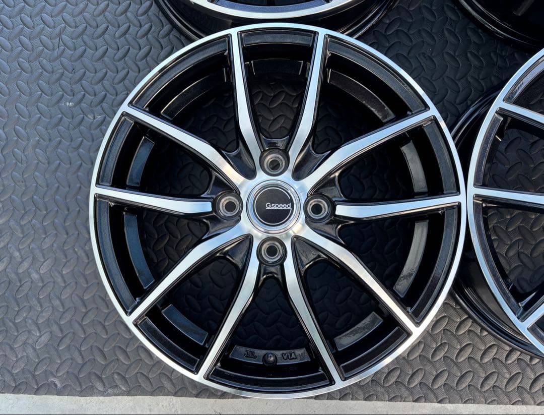 美品 HOT STAFF G.speed P-02 15インチ 4本セット