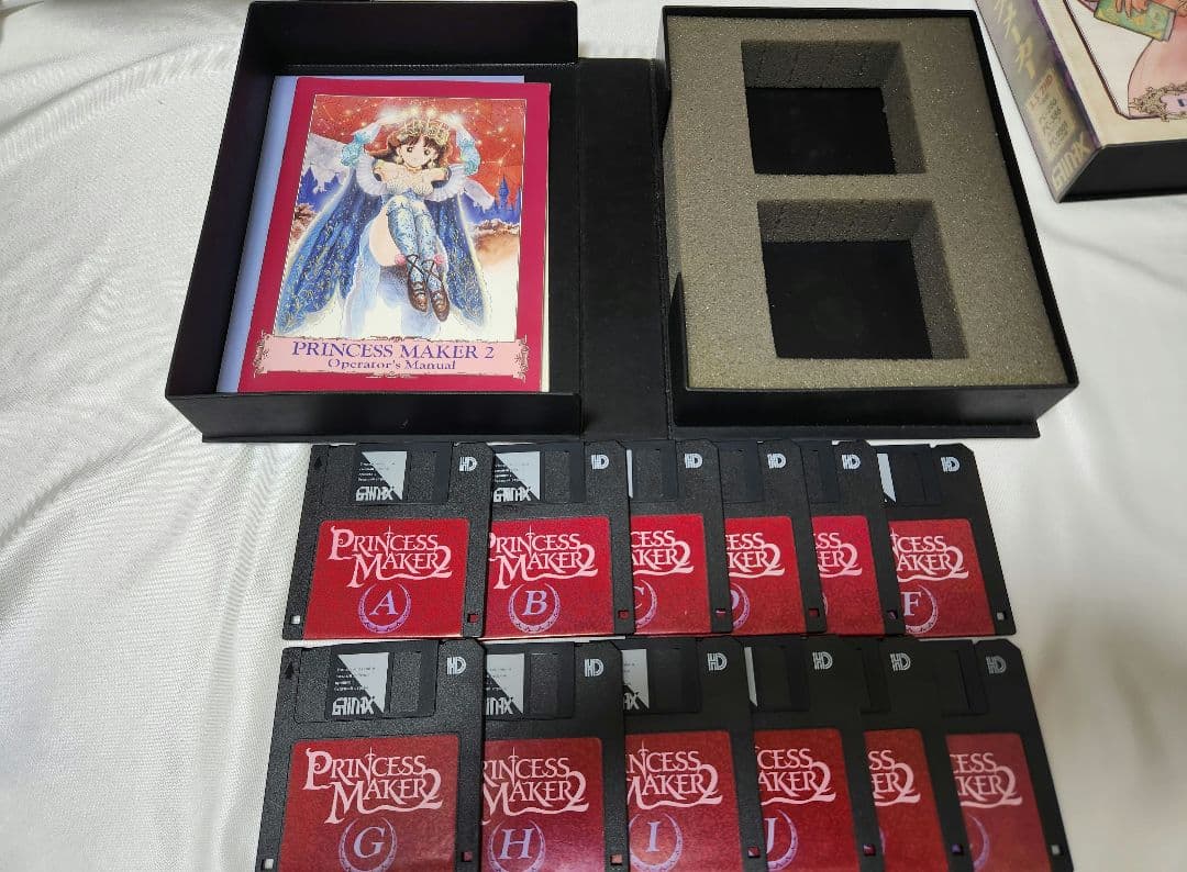 プリンセスメーカー１＆２　PC9800シリーズ　　　 他　ゲーム　ジャンク