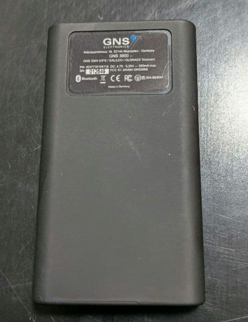 GNS 3000 GPSレシーバー＆ロガー 【技適認証＆MFI認証済み】