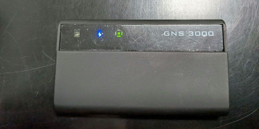 GNS 3000 GPSレシーバー＆ロガー 【技適認証＆MFI認証済み】