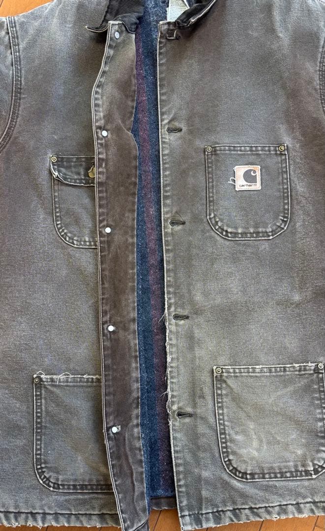 Carhartt ミシガンチョアコート USA製 ブラウン L