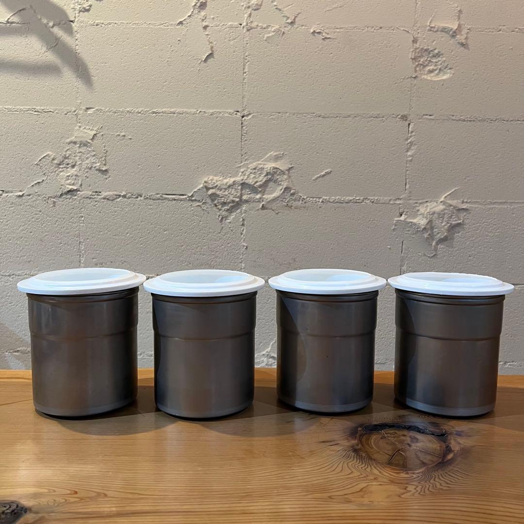 パコジェット専用ビーカー、蓋4セット