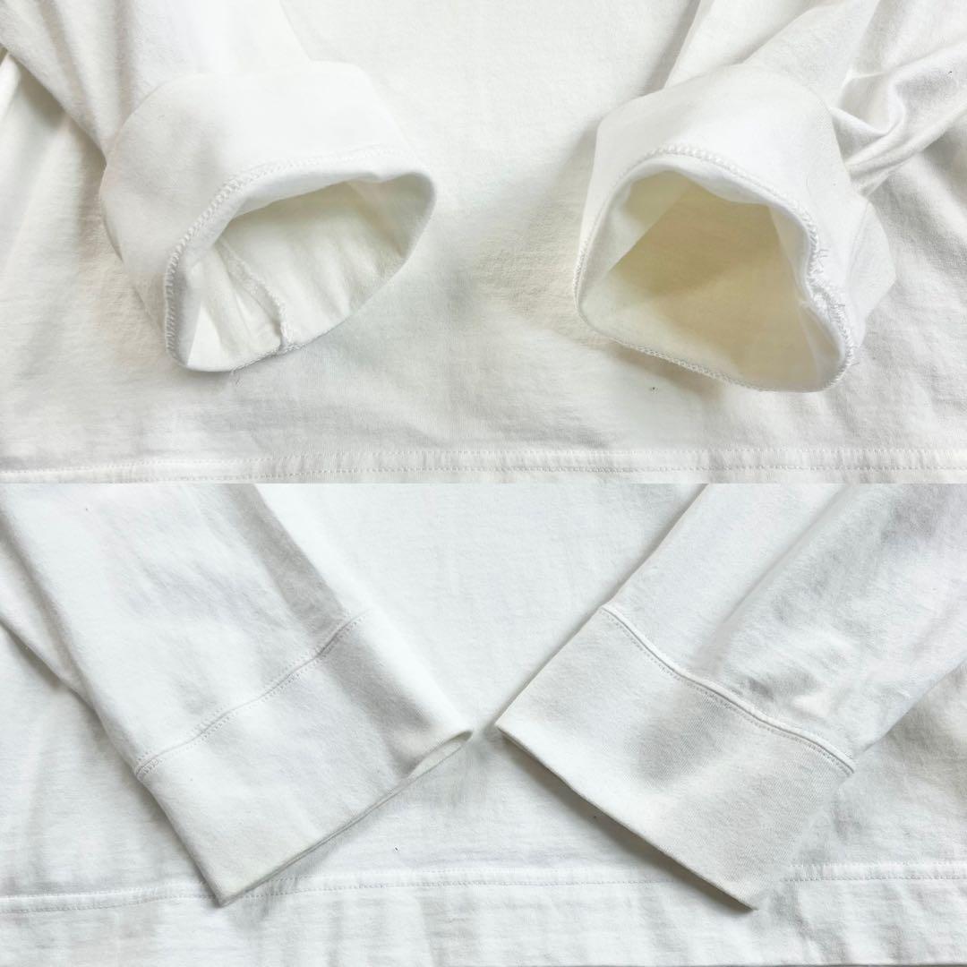 【ヴィヴィアンウエストウッドマン】フロントオーブロゴ長袖カットソー☆コットン☆M