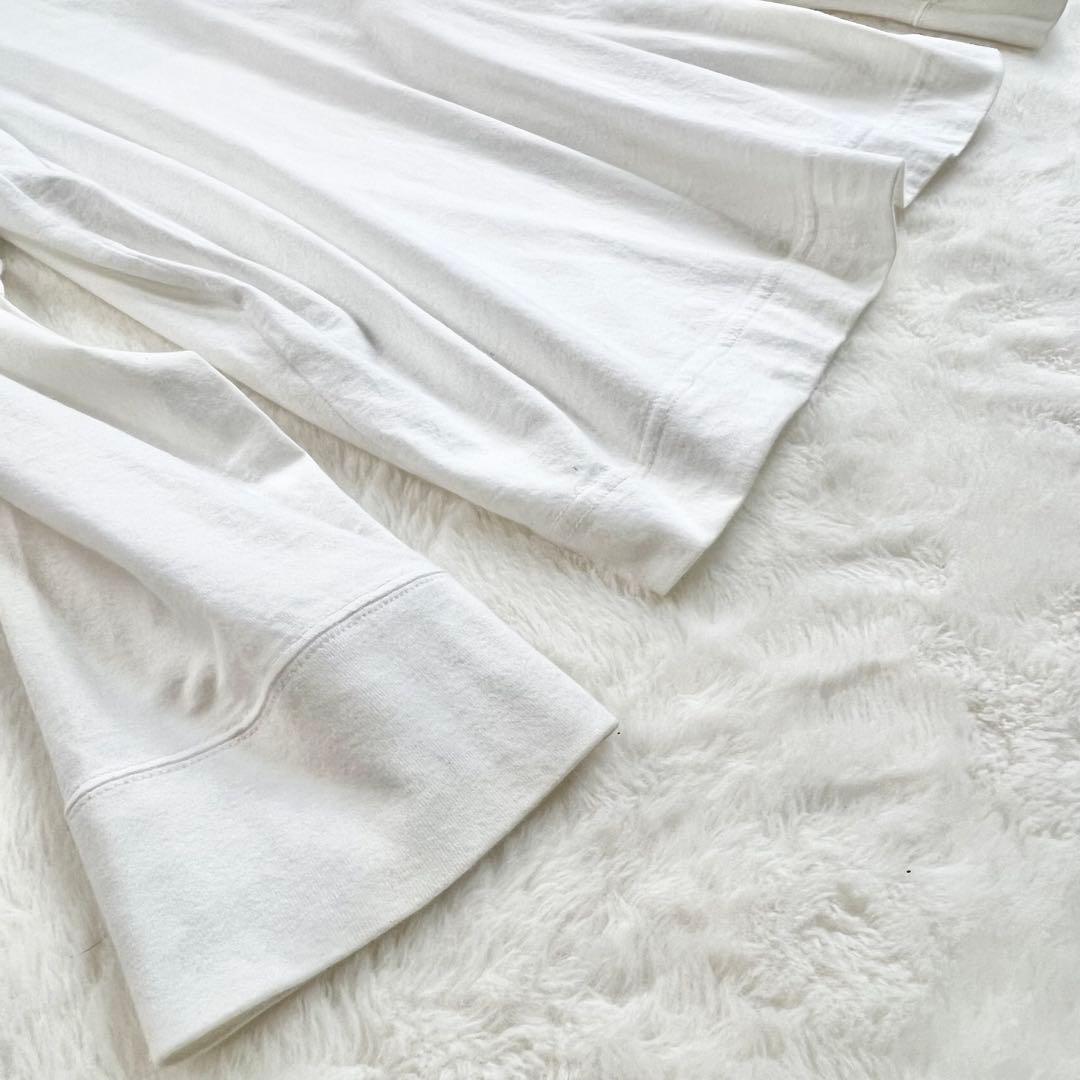 【ヴィヴィアンウエストウッドマン】フロントオーブロゴ長袖カットソー☆コットン☆M