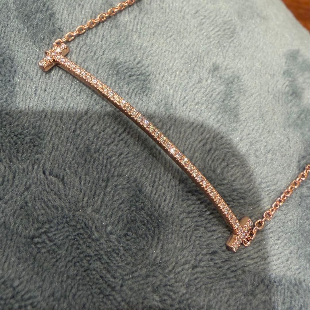 k18PG ダイヤモンドスマイル　ハートピアス