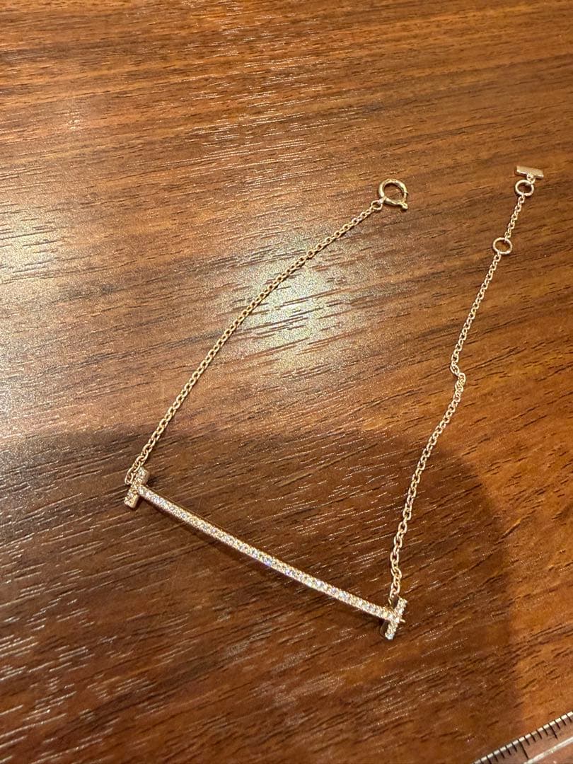 k18PG ダイヤモンドスマイル　ハートピアス