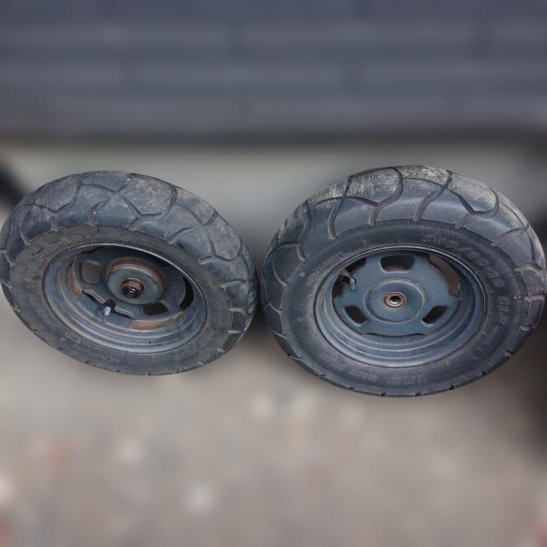 k.164様ズーマー前後ホイールタイヤオマケAF58ZOOMER