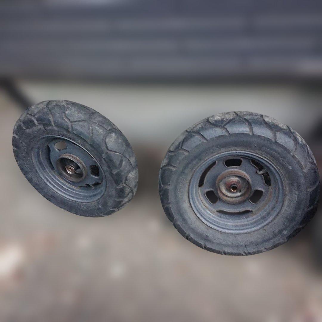 k.164様ズーマー前後ホイールタイヤオマケAF58ZOOMER