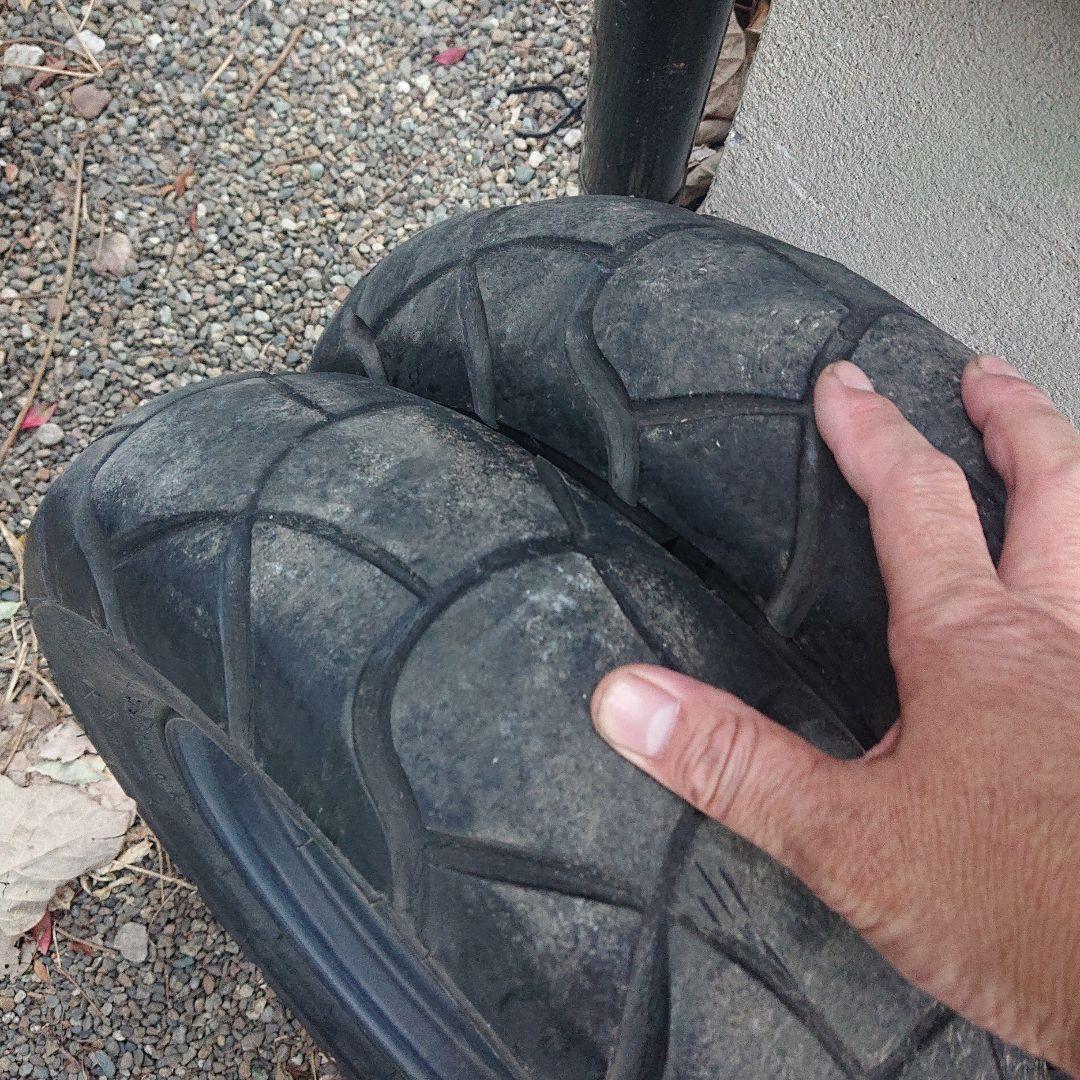 k.164様ズーマー前後ホイールタイヤオマケAF58ZOOMER