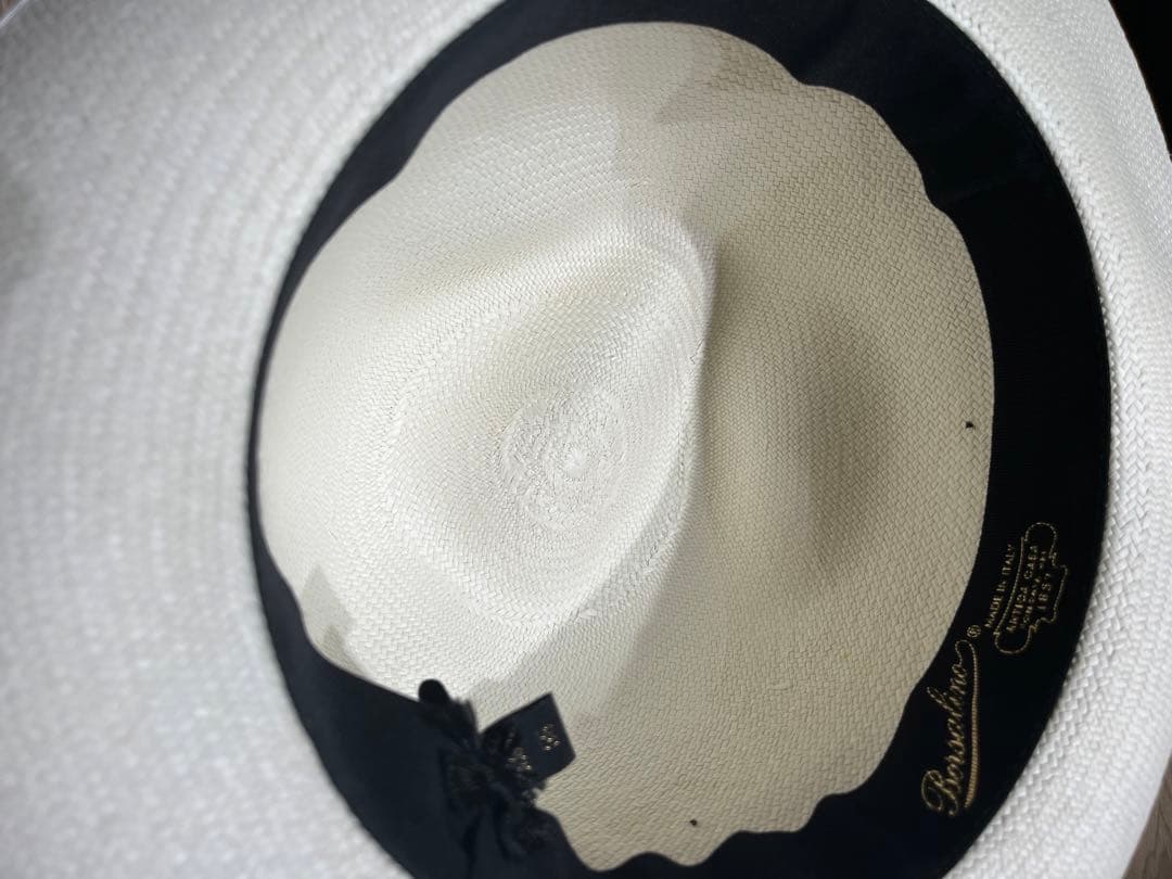 【美品】BORSALINO ボルサリーノ パナマハット BOX付