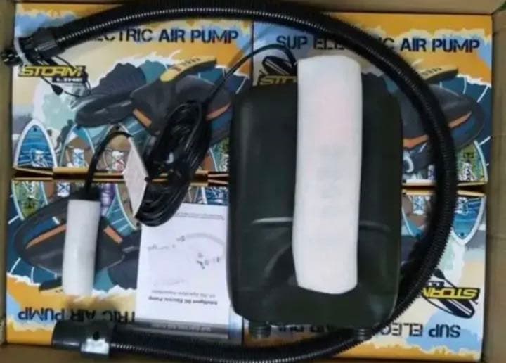 電動エアーポンプ新品!!DC12V 空気入れ＆空気抜き両対応 最大圧力20PSI