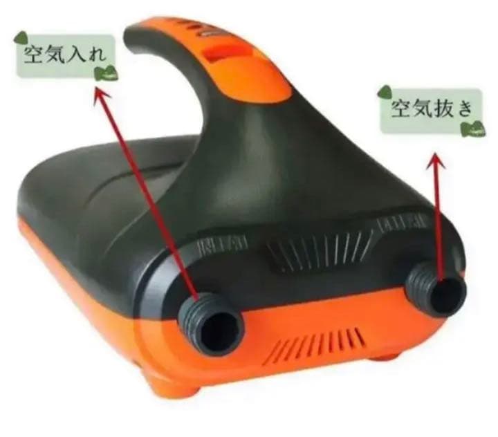 電動エアーポンプ新品!!DC12V 空気入れ＆空気抜き両対応 最大圧力20PSI