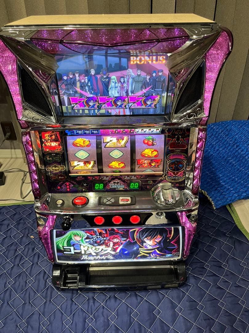 コードギアス　パチスロ機　家庭用電源　不要機