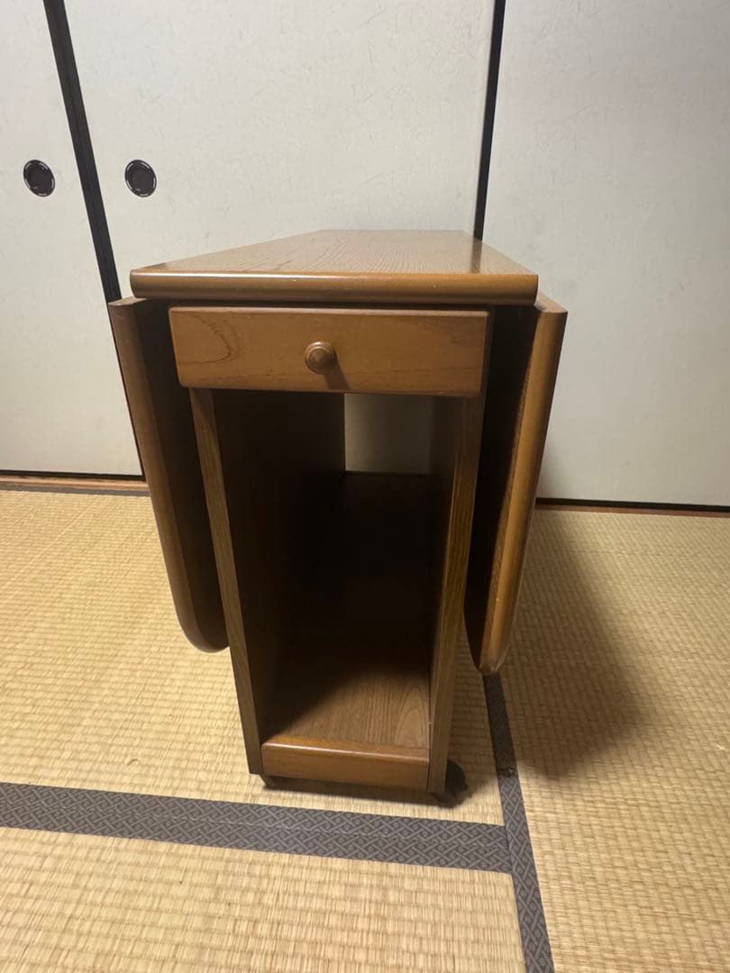 KOIZUMI　コイズミ　両開き　バタフライテーブル キッチンワゴン