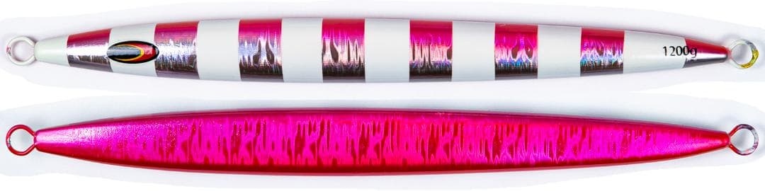メタルジグ１２００ｇ３５．７ｃｍ ７色７本セット　新品　送料無料