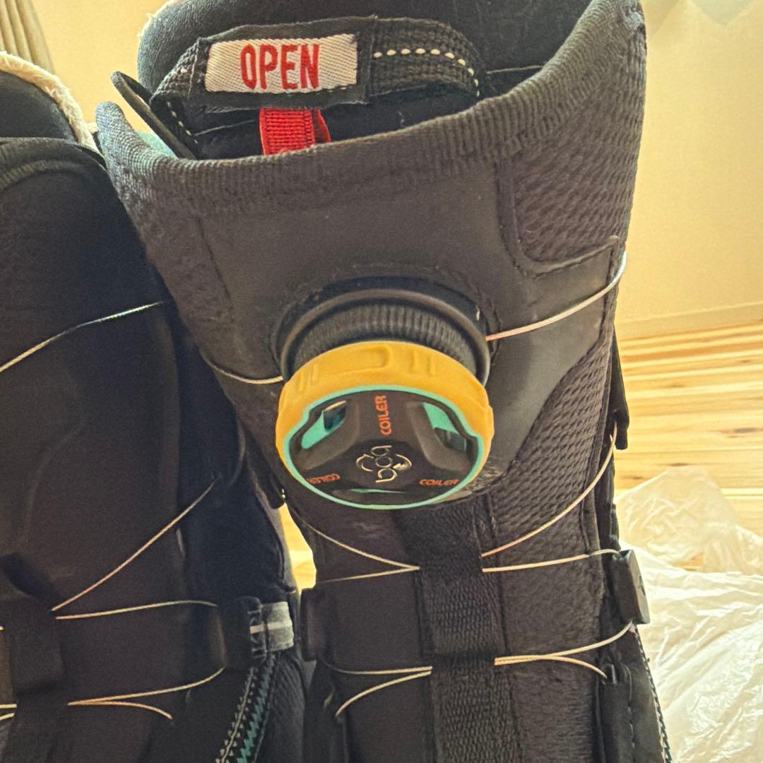 HEAD スノーボードブーツ BOAシステム ブラック 23.5cm