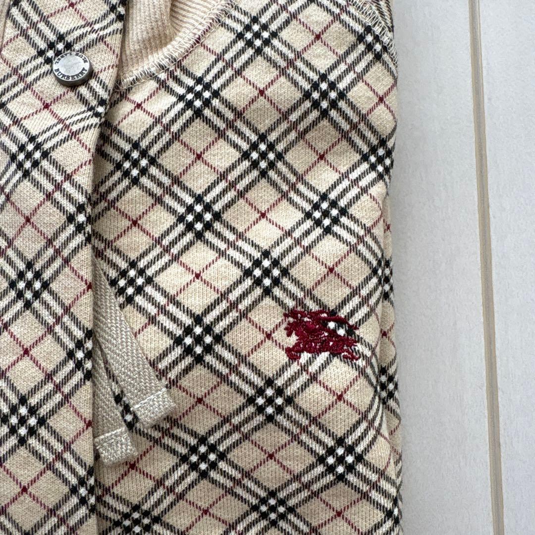 BURBERRY BLUE LABEL チェック柄 スウェットジャケット38
