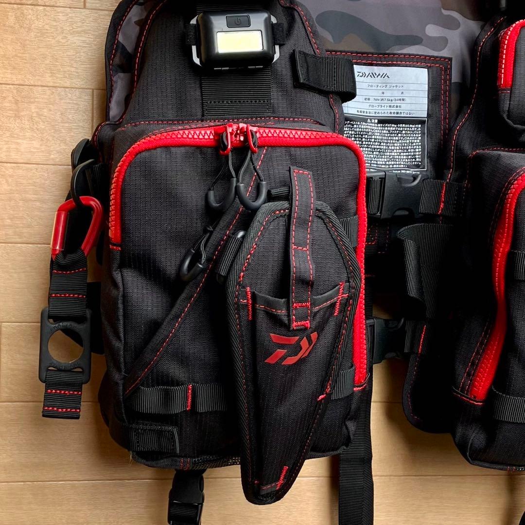 美品 ダイワ フローティングベスト ライフジャケット フロートゲームベスト