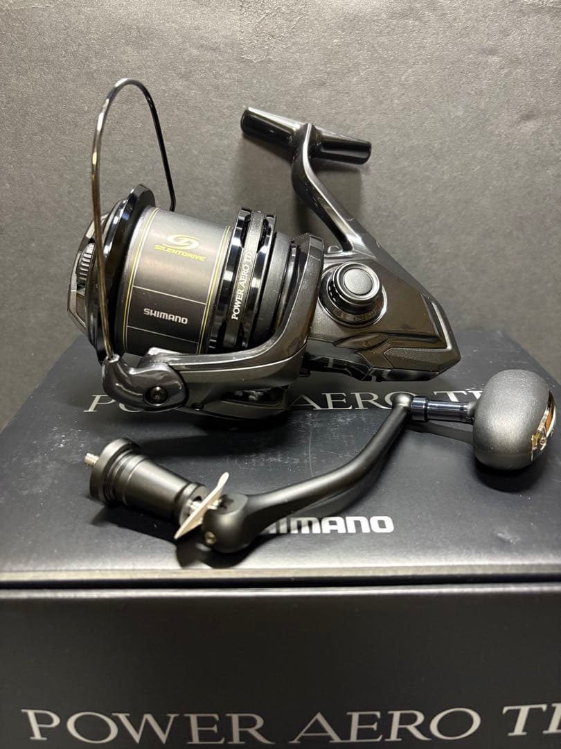 シマノ　23パワーエアロTD 極太　スピニングリール