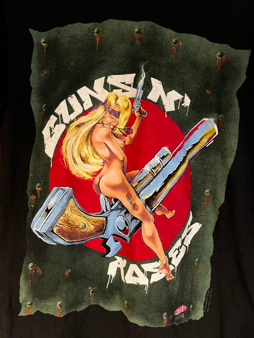 Snash　GUNS N' ROSES 1992年Tシャツ