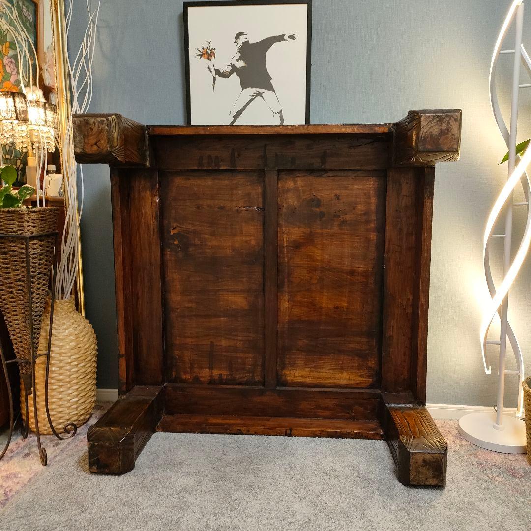 ヴィンテージ家具 無垢材座卓