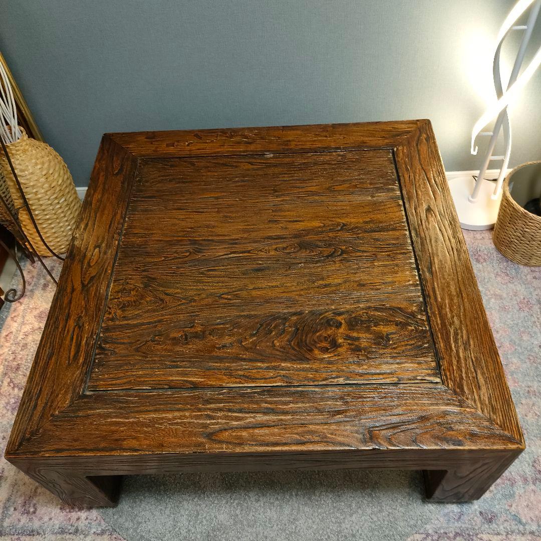 ヴィンテージ家具 無垢材座卓
