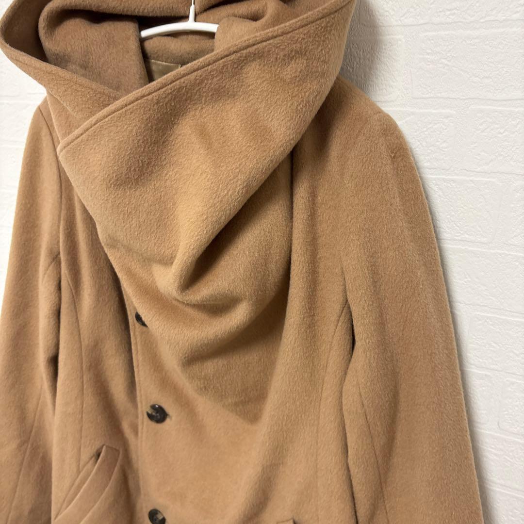 GALLARDAGALANTE ウールコート　ベージュ　F ミドル丈
