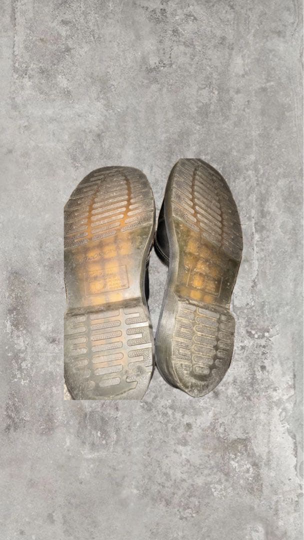 Dr.Martens 3ホール シューズ y2k シティボーイ 黒 レア