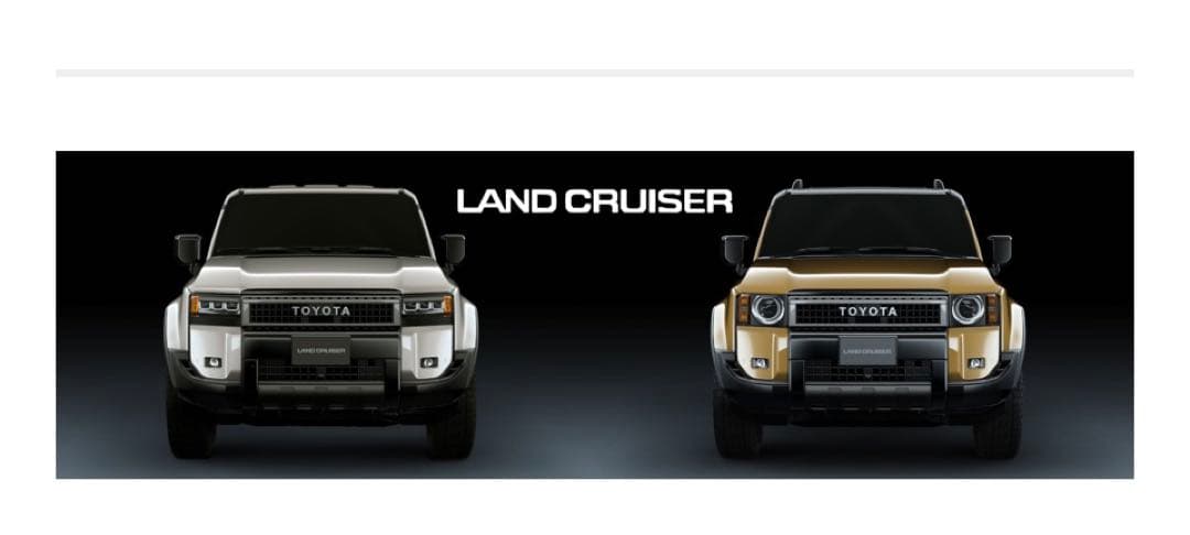 TOYOTAランドクルーザー250ＶＸ 純正丸目ヘッドライト