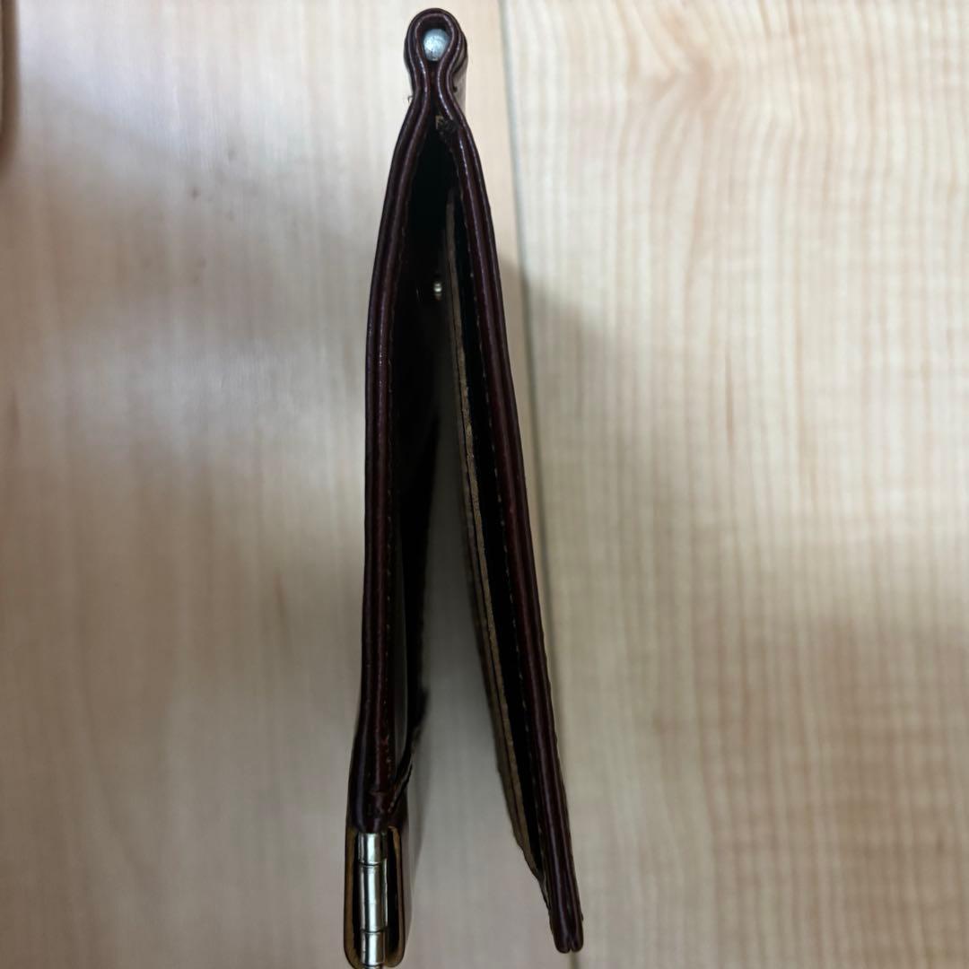 meanswhile ブラウンレザーマネークリップ