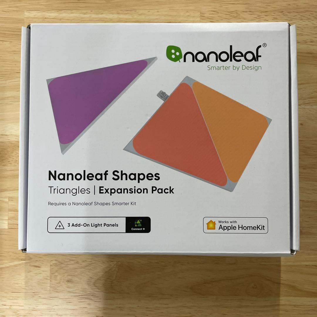 Nanoleaf Shapesミニトライアングルス拡張10枚 + 拡張3枚