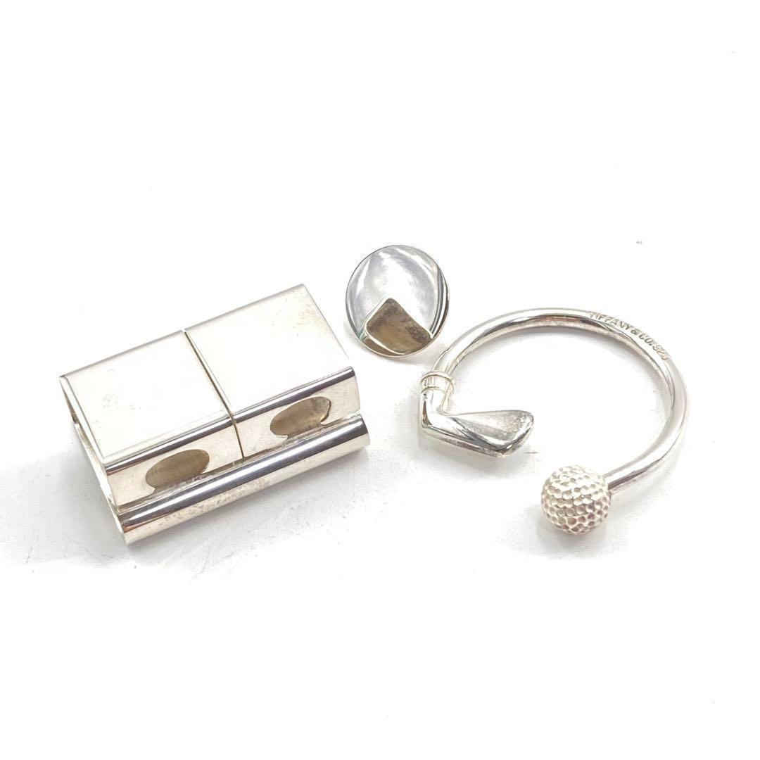 箱付 Tiffany&Co ティファニー ゴルフ用品 ティースタンド マーカー