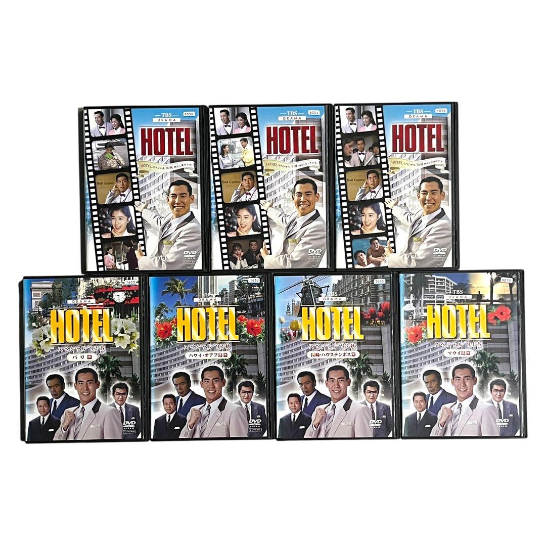 新品ケース DVD 「 HOTEL スペシャル 」 全7巻 高嶋政伸 松方弘樹