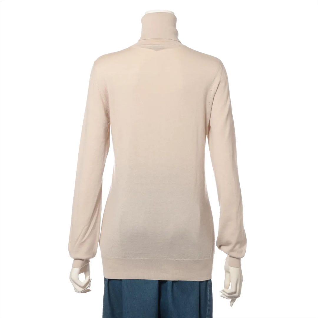 ロロピアーナ カシミヤ タートルネックニット 42 ベージュ FAC4672