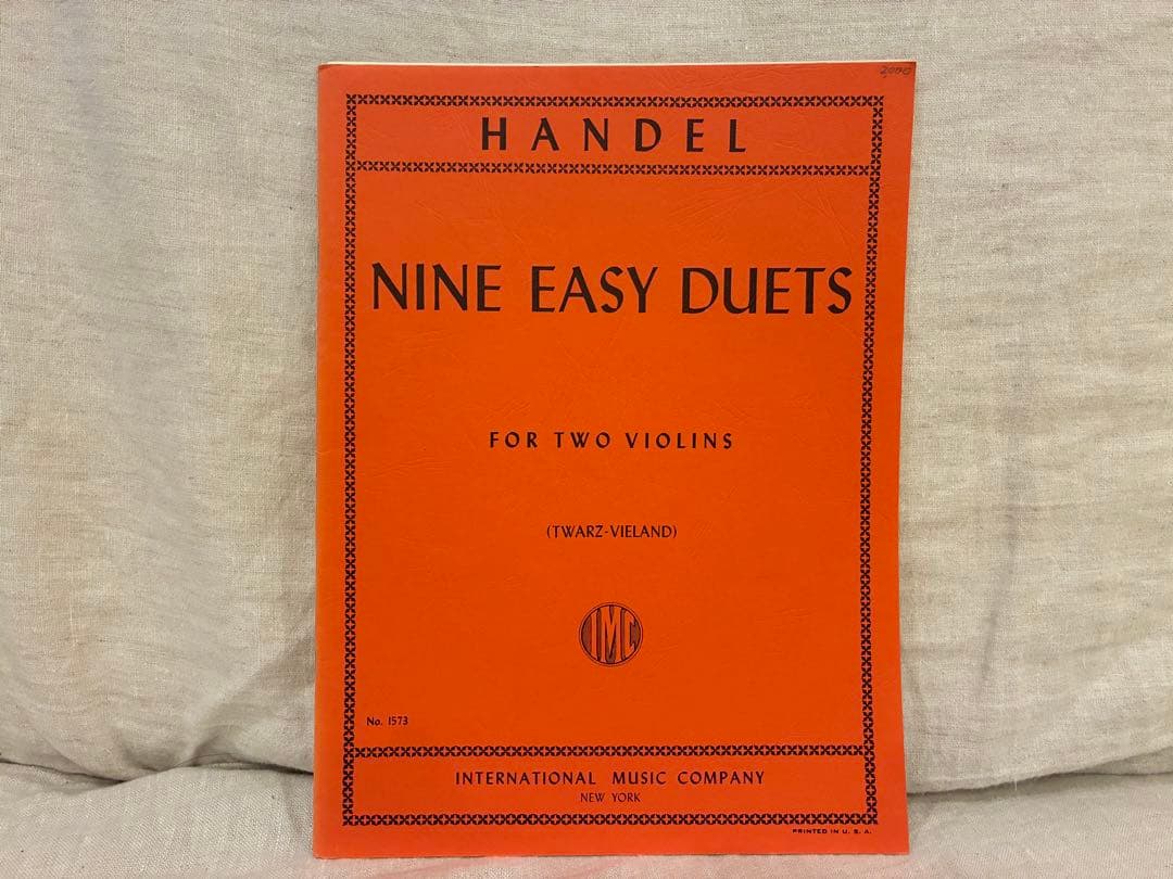 バイオリンデュオ楽譜集　9冊セット