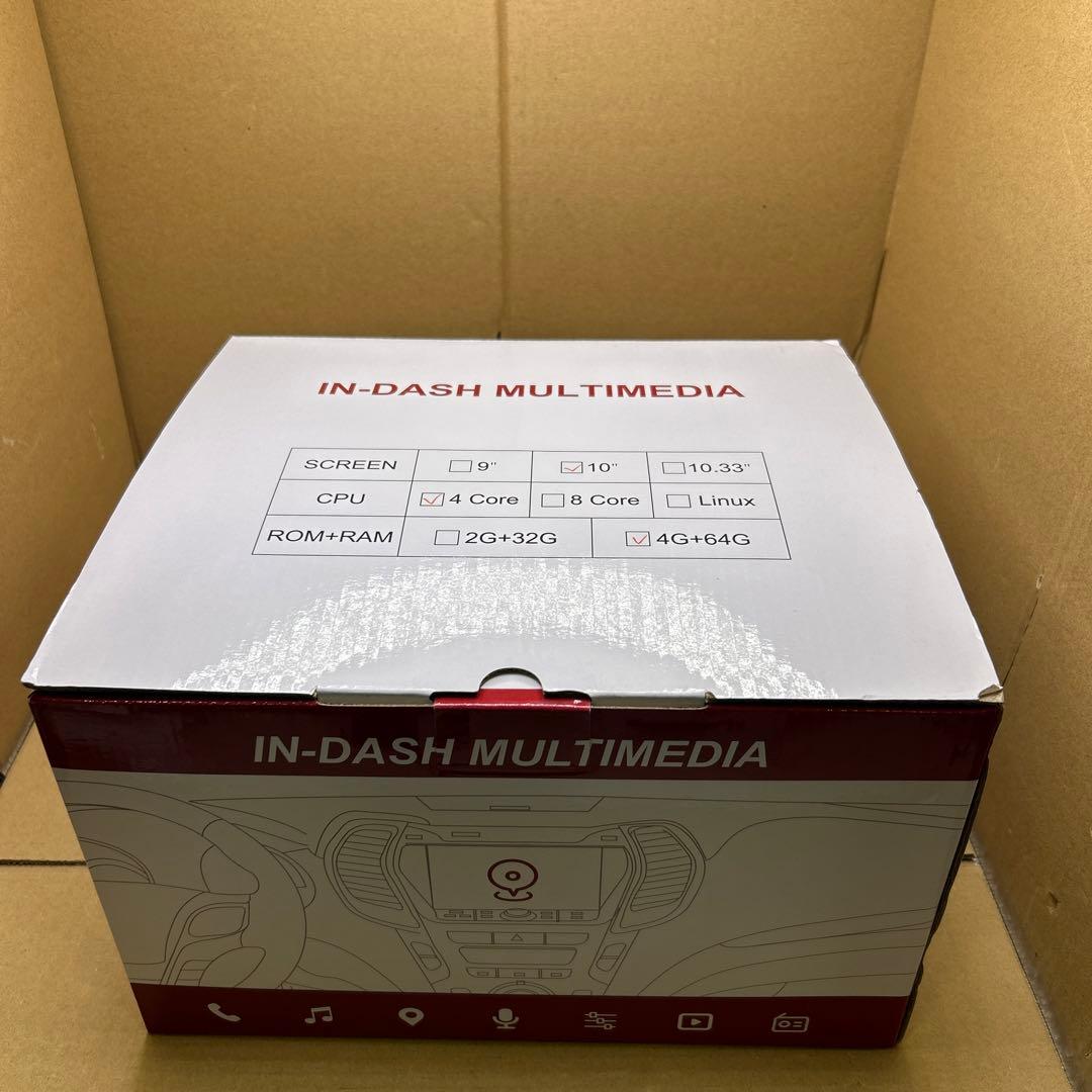 BOUWOIMA Androidカーナビ 10インチ　4コア 4G+64G