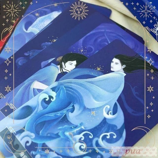 【正規品オラクルカード】金縁＆箔押し超美麗レアデッキ✨中国占星術二十八宿のカード