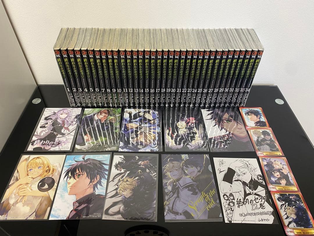 終わりのセラフ 初版帯付き　特典付き