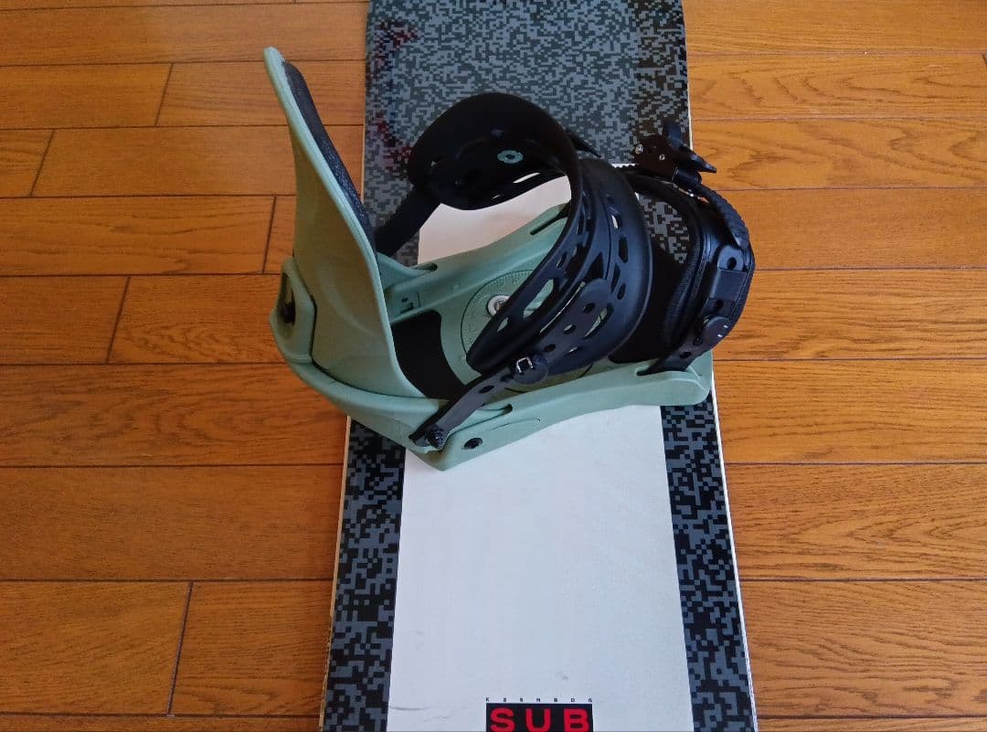 良品 K2 スノーボード ビンディングセット