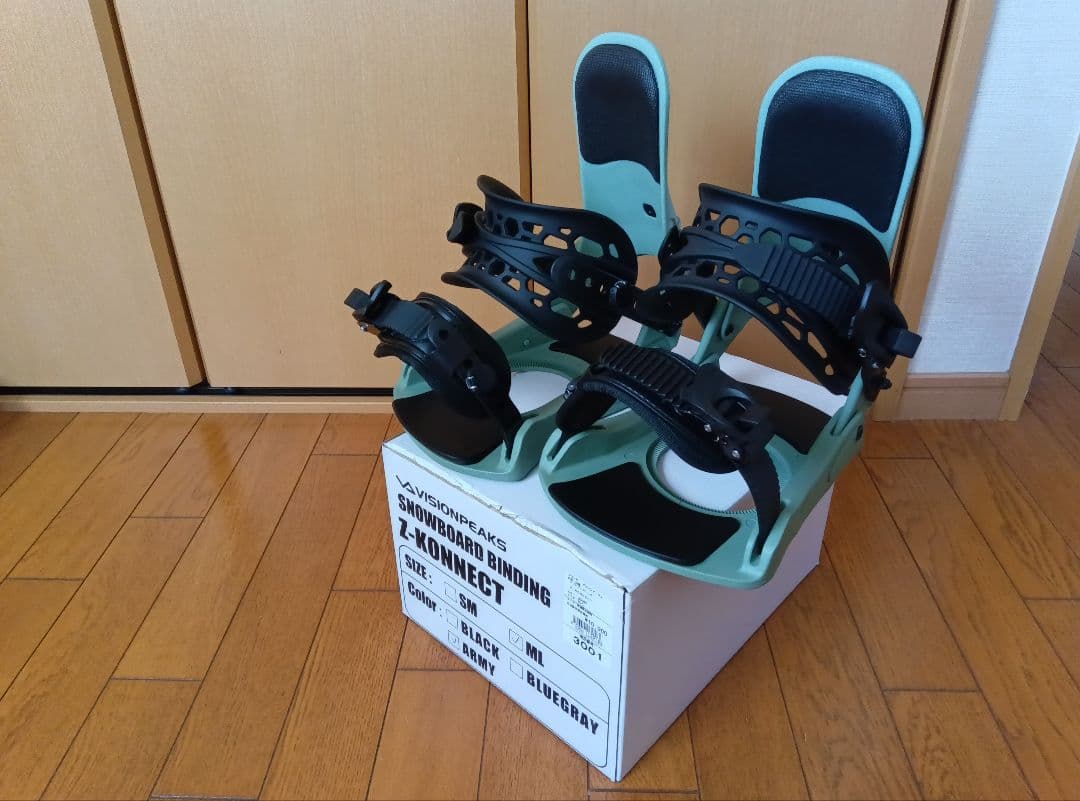 良品 K2 スノーボード ビンディングセット