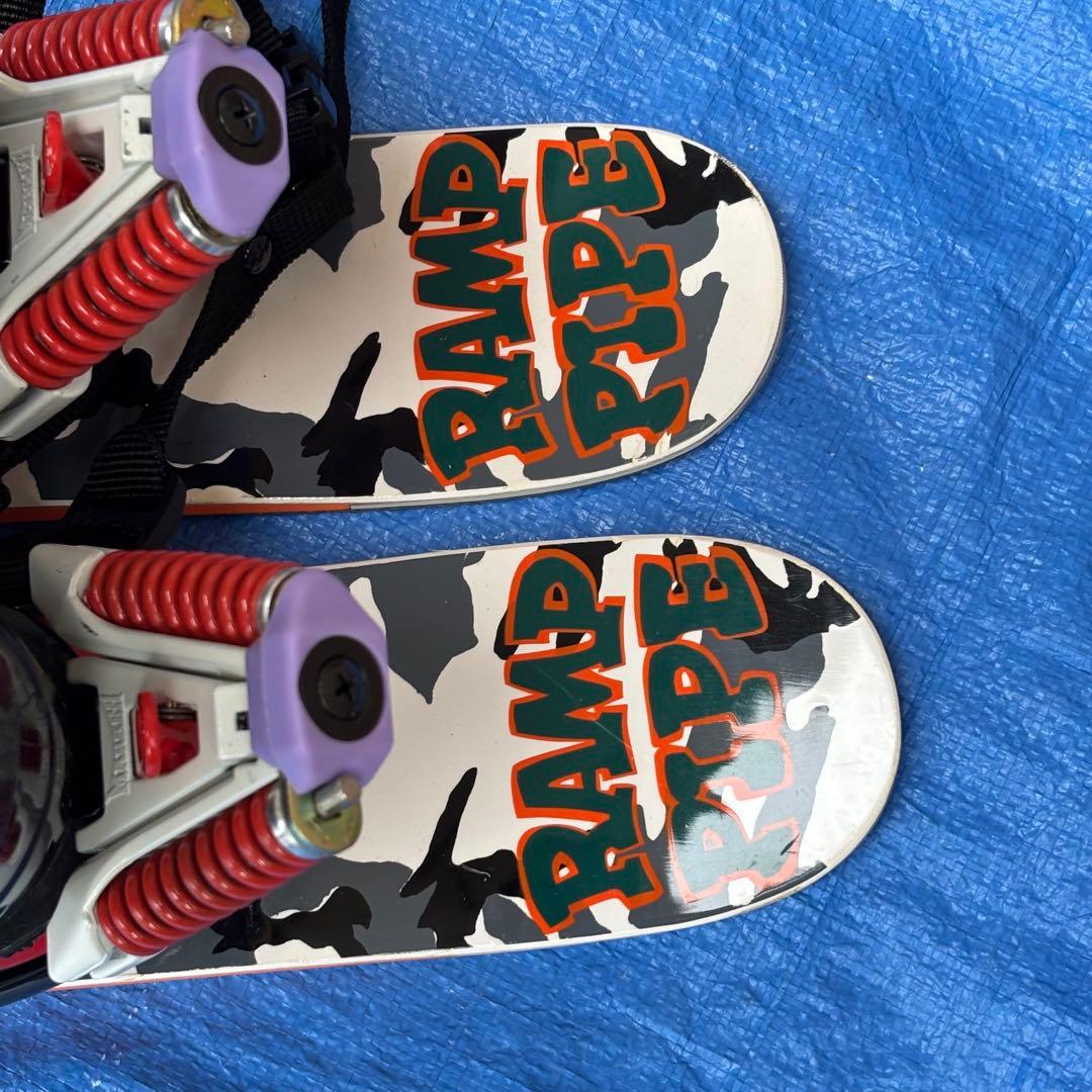 メンズ　サロモン ショートスキー　ファンスキーセット　26～26.5cmブーツ付