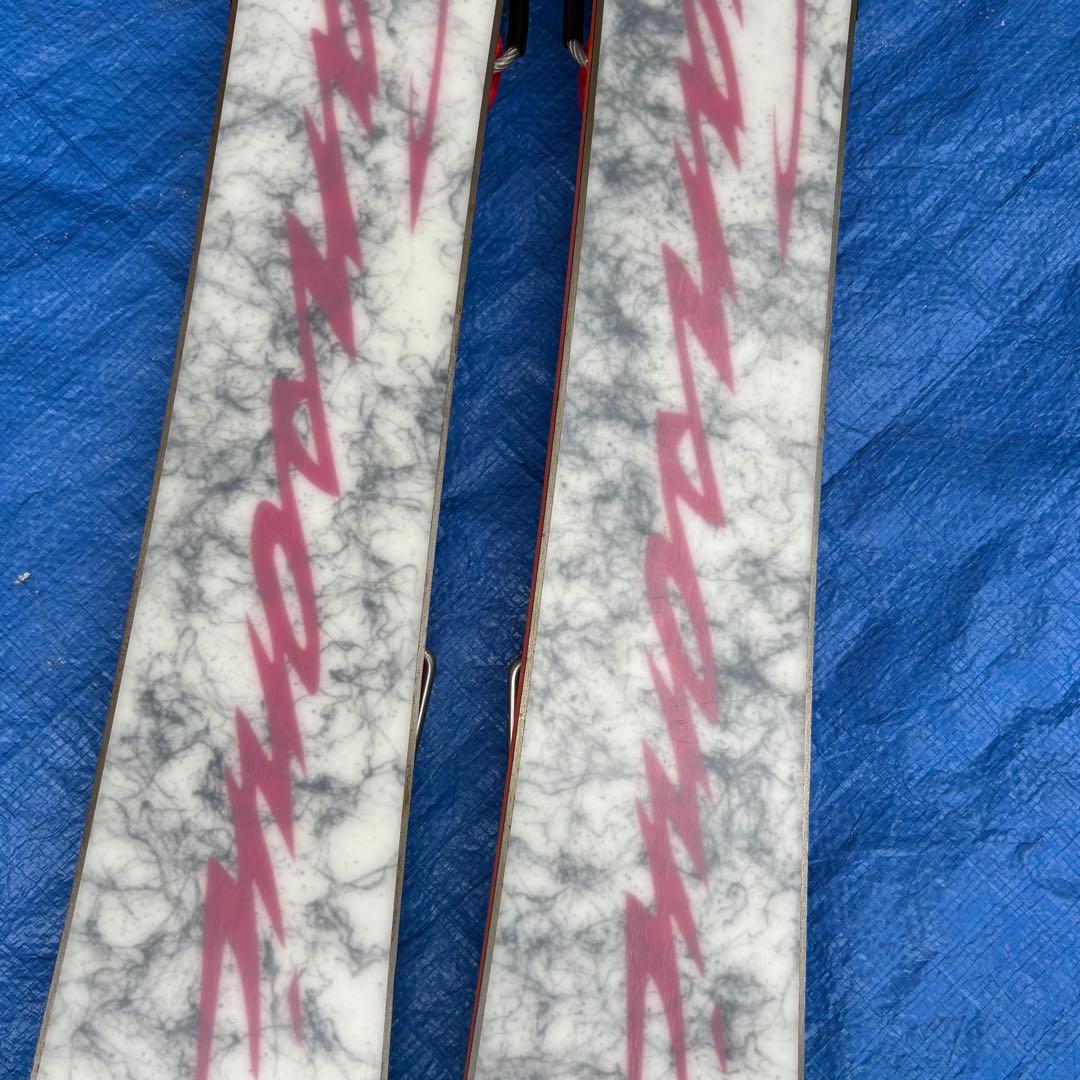 メンズ　サロモン ショートスキー　ファンスキーセット　26～26.5cmブーツ付